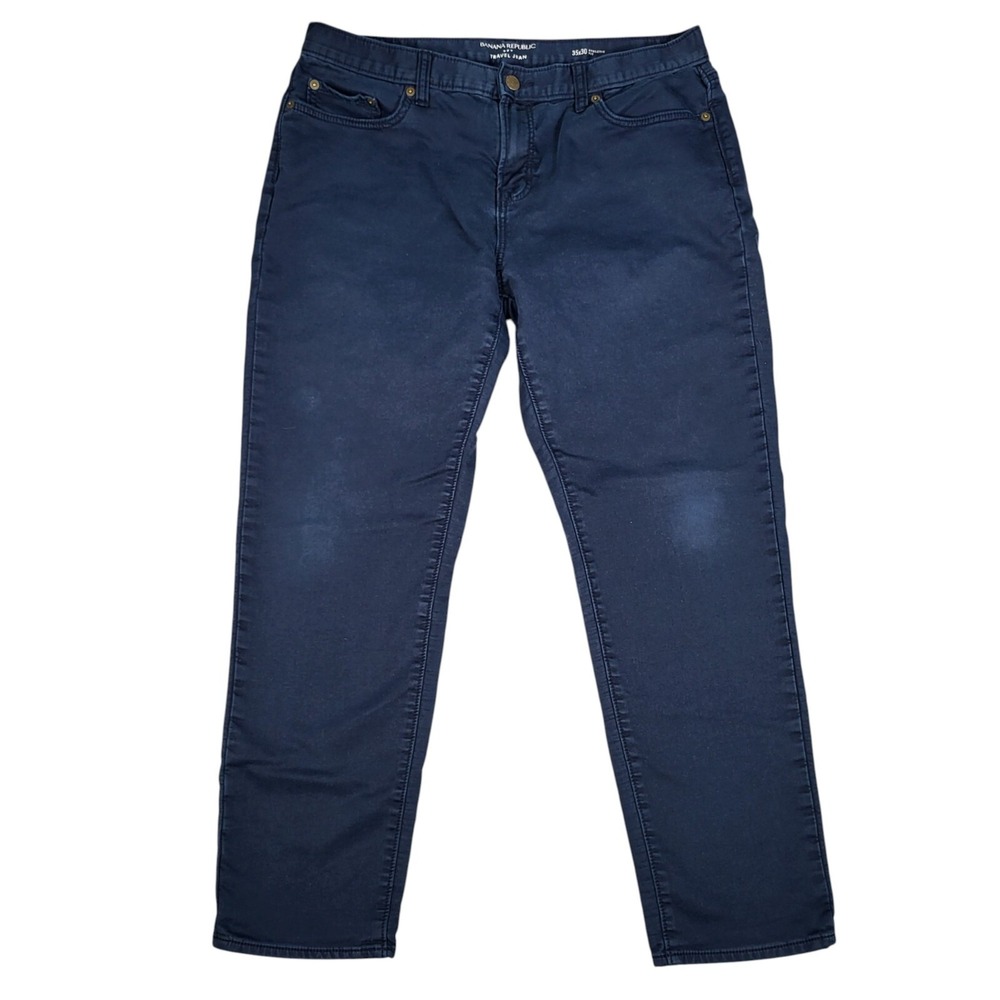 Banana Republic Pants Mens 35x30 (Fits 34x28) Travel Jean Athletic Fit Stretch